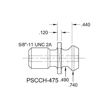 Tj Davies Co Coolant Through Retention Knob PSCH-475